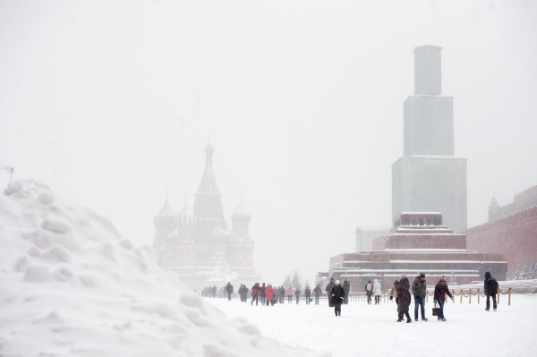 Москву завалит снегом в ближайшие два-три дня 