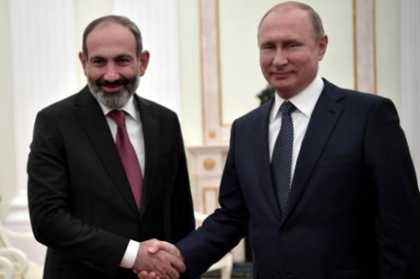 Пашинян в Кремле пообещал Путину интеграцию 