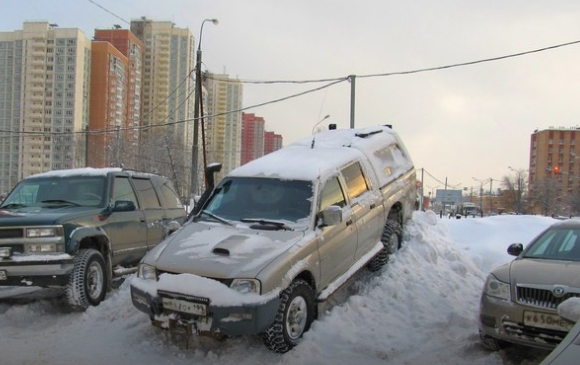 В Подмосковье нашли новый способ парковки автомобилей