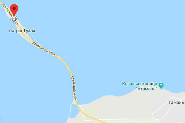 Аксенов назвал шизофренией обозначение крымского моста в Google