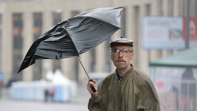 Москвичей ждет холодный и дождливый понедельник