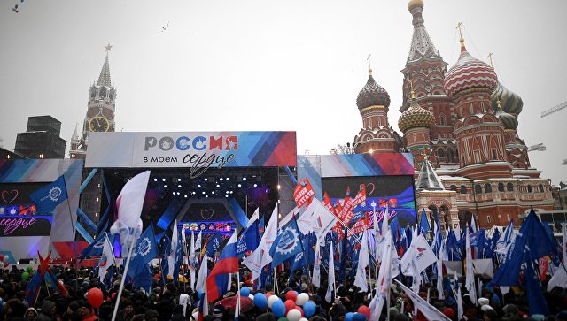 В Москве 60 тысяч человек спели хором «Широка страна моя родная»