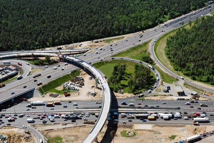 Движение по Аминьевскому шоссе открыто после реконструкции