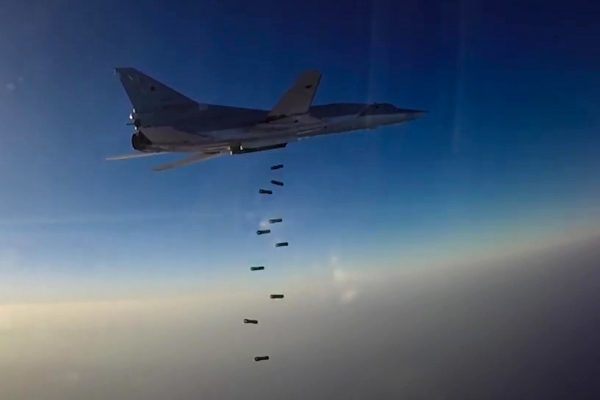 Шесть Ту-22М3 нанесли удар по объектам террористов в Сирии