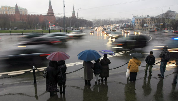 В российской столице объявлен «желтый» уровень опасности погоды