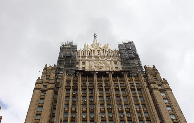 Ремонт шпиля здания МИД закончится в августе
