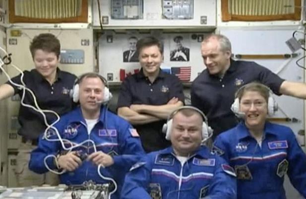 Экипаж «Союз МС-12» прибыл на МКС. Видео
