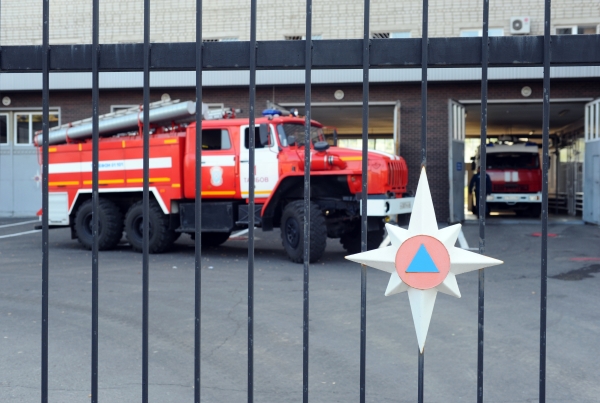 Тело человека обнаружено на месте пожара в центре Москвы