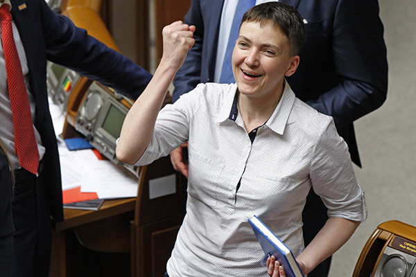 Савченко доказала, что не сбегала в Россию