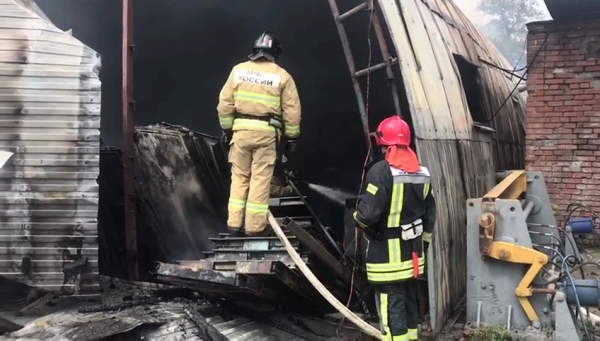 Появилось видео пожара на шахте в Соликамске