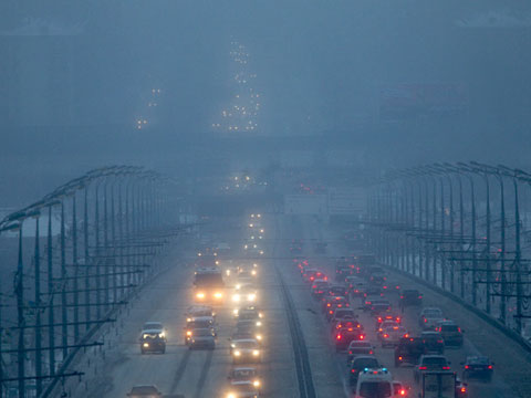Из-за тумана в Москве объявлен «желтый» уровень опасности