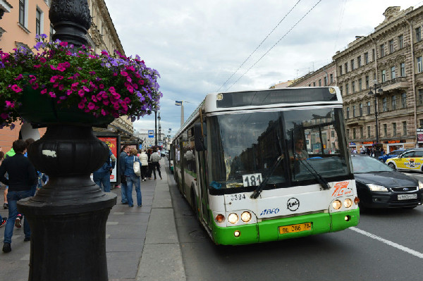 На остановках транспорта в Петербурге установят табло
