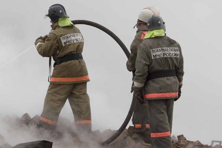 Пожар на ГРС в Липецкой области потушен