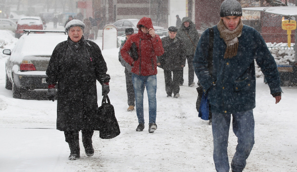 В Москве из-за непогоды сохраняется желтый уровень опасности