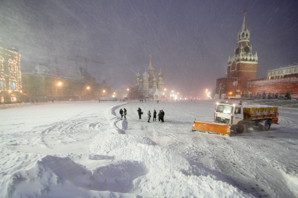 В воскресенье Москву накроет метелью