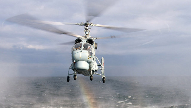 Вертолет Ка-29 рухнул в Балтийское море