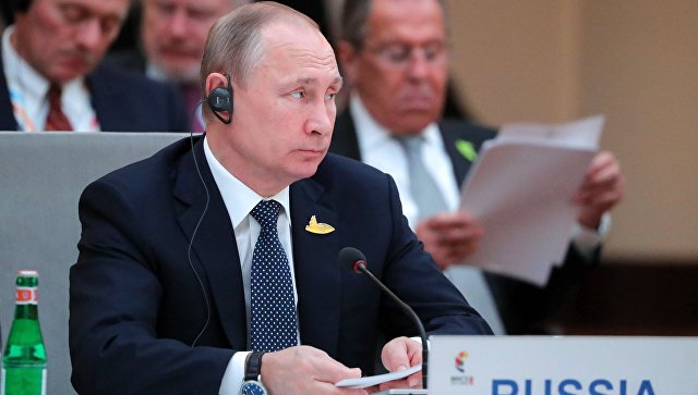 Ряд резонансных тем затронул Путин на своей пресс-конференции по итогам саммита БРИКС
