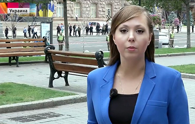 СБУ намерена депортировать журналистку Первого канала Анну Курбатову