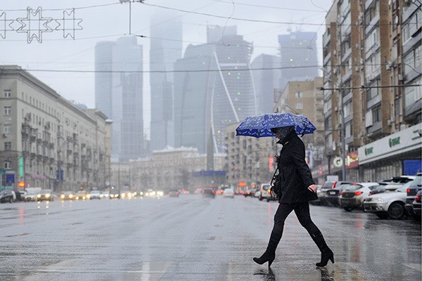 В Москве будет дождить всю неделю
