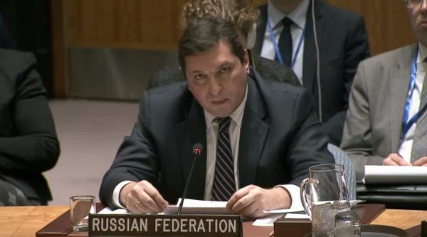 Песков: выступление Сафронкова в Совбезе ООН было уместным