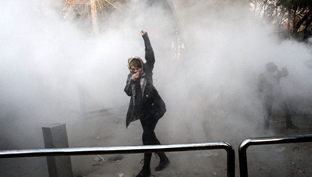 Гражданин ЕС задержан в Иране за причастность к беспорядкам