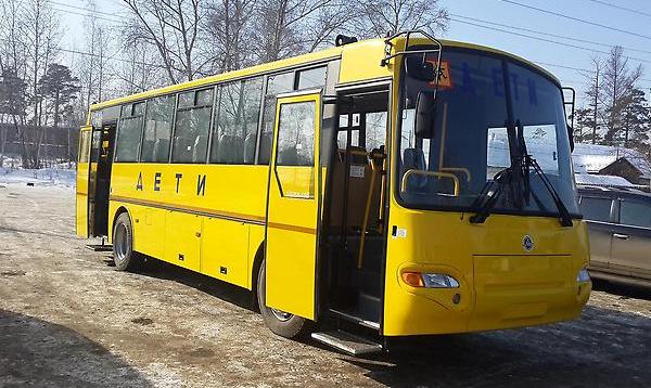 Автобус с детьми загорелся в Кемеровской области