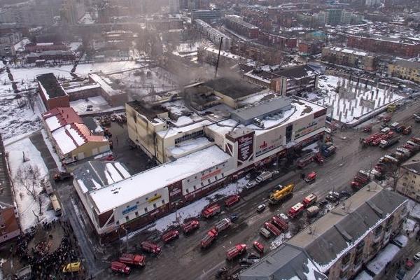 Пожарные: ТРЦ в Кемерове подожгли