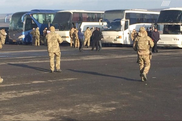 Обмен пленными прошел в Донбассе