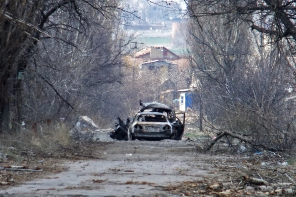 В Донбассе разбился украинский военный вертолёт