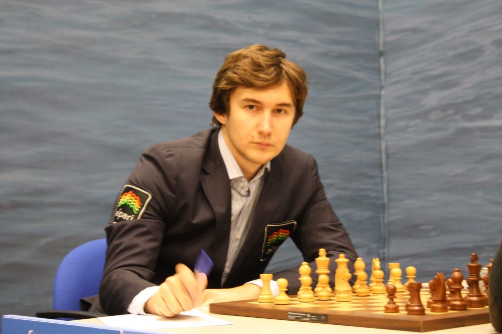 Карякин сыграл вничью в первом туре шахматного турнира в Азербайджане