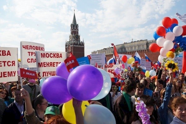 Центр Москвы перекроют 1 мая