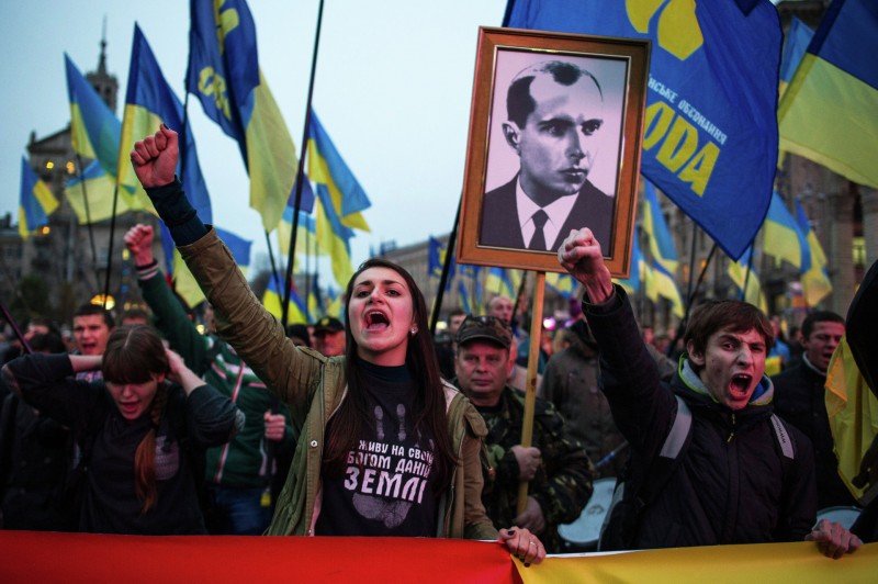 Марш украинских националистов