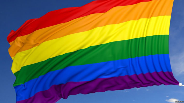 Gay flag hub